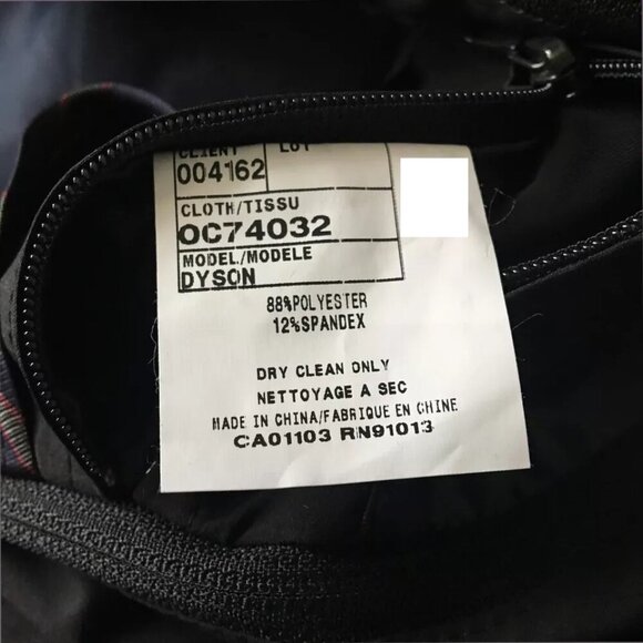 NEW- Mens Daniel Cremieux Lightweight Jacket Coat Vest Polyester Black MSRP $395 - Picture 9 of 9